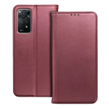 Partnertele Smart Magneto könyvtok XIAOMI REDMI NOTE 12S bordó tok és táska