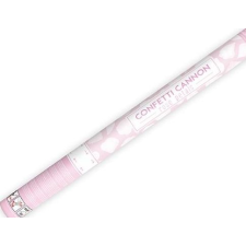 Party Deco Konfetti Ágyú, Szirom, Műanyag, 60 cm, Fehér (PARX0620) party kellék