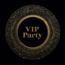 Party Gold VIP szalvéta 20 db-os 25x25 cm party kellék