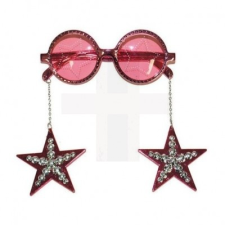  Party szeműveg csillaggal party kellék