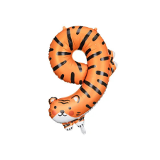 PartyDeco fólia lufi, tigris, 9, 64x87 cm party kellék