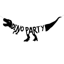 PartyDeco girland, Dino party, 20×90cm party kellék