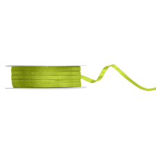 PartyDeco Szatén szalag, green apple, 3mm/50m szalag, zsinór