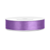 PartyDeco Szatén szalag levendula lila 12mm/25m