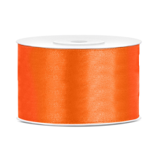 PartyDeco Szatén szalag narancssárga 38mm/25m szalag, zsinór
