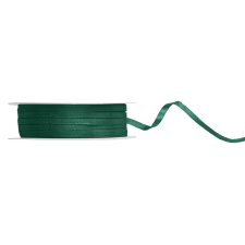 PartyDeco Szatén szalag sötétzöld 3mm/50m szalag, zsinór