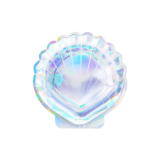 PartyDeco tányér, papír, uszony, 18 cm, 6db party kellék