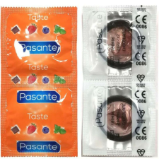 PASANTE - ÓVSZER CSOKOLÁDÉ ÍZŰ CSÁBÍTÓ ZACSKÓ 144 DARAB óvszer