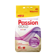 PASION GOLD Passion Gold színes mosópor 2,7kg / 45 mosás tisztító- és takarítószer, higiénia