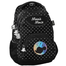 PASO Minnie iskolatáska hátizsák BLACK HOLO – Paso iskolatáska