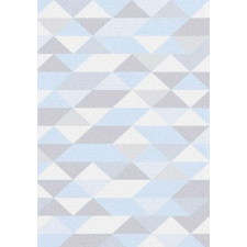Passion B965A_SFI44 geometriai háromszög mintás szőnyeg kék-szürke 200x280 cm lakástextília