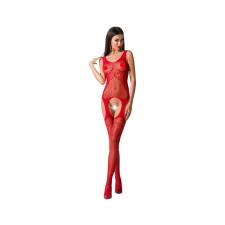 Passion BS061 - virágos necc szett (piros) - S-L body