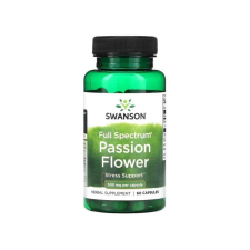 Passion Flower - Passion Flower 500mg 60 kapszula Swanson vitamin és táplálékkiegészítő