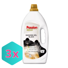 Passion Gold mosógél fekete ruhákhoz ARGÁN OLAJJAL 4L / 100 mosás KARTON - 3db tisztító- és takarítószer, higiénia