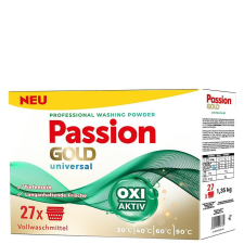Passion Gold Univerzális Mosópor 27 mosás (1,35 kg) tisztító- és takarítószer, higiénia