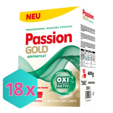 Passion Gold univerzális mosópor 600g / 10 mosás KARTON - 18db tisztító- és takarítószer, higiénia