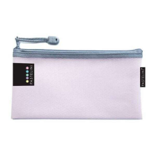 PASTELINI cipzáras PVC tasak - 23x12 - pasztell rózsaszín gyűrűskönyv