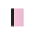 PASTELINI Füzet vonalas PASTELINI 444 A/4 40 lapos extra kapcsos pink