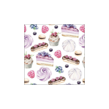 Pastries papírszalvéta 33x33cm, 20db-os asztalterítő és szalvéta