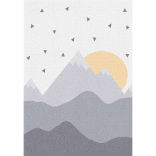  Pasztel gyerekszőnyeg D727A_SFI17 szürke-krém, napfelkelte mintás 200x280 cm lakástextília