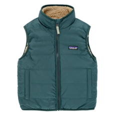 Patagonia Steppelt kabátok K'S REVERSIBLE READY FREDDY VEST Zöld 8 Jahre