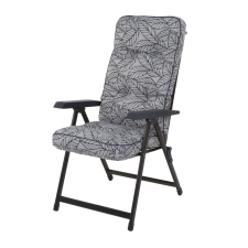 Patio Patio Lena összecsukható kerti szék szürke levelek kerti bútor
