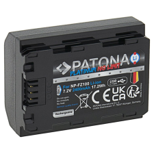PATONA PT1360 (NP-FZ100) akkumulátor Sony fényképezőgépekhez 2400mAh (PT1360) digitális fényképező akkumulátor