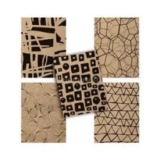 Pátria Design ECO Woodland A4 40lapos kockás vegyes színű füzet (P1111-1689) füzet