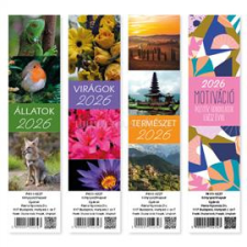 Pátria Design PD 2026 5x21 cm könyvjelző naptár (P4111-0227) naptár, kalendárium