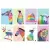 Pátria Nyomda Pigna: Animal Rainbow vonalas füzet, A4 - többféle