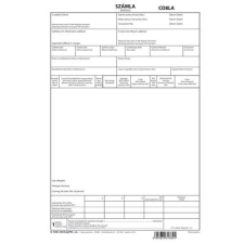 Pátria Nyomtatvány Deviza számla (INVOICE) 5 lapos garn. nyomtatvány