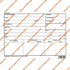 Pátria Nyomtatvány Ideggondozói boríték (női) tasak 220x160 mm boríték