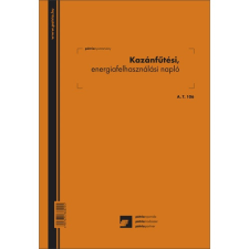 Pátria Nyomtatvány Kazán fűtési energiafelhasználási napló A/4 álló nyomtatvány