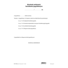 Pátria Nyomtatvány Készletek selejtezési leértékelési jegyzőkönyve A/4 álló nyomtatvány