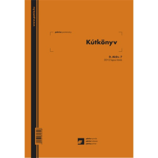 Pátria Nyomtatvány Kútkönyv 50x2 lapos tömb A/4 álló nyomtatvány