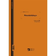Pátria Nyomtatvány Pénztárkönyv A/4 álló nyomtatvány