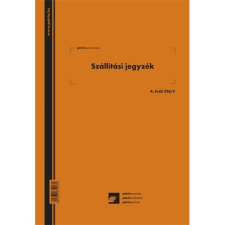 Pátria Nyomtatvány Szállítási jegyzék 25x5 lapos tömb A/4 álló nyomtatvány