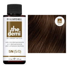 Paul Mitchell - The Demi Féltartós Hajszínező - 5N Természetes Világosbarna 60ml hajfesték, színező