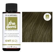 Paul Mitchell - The Demi Féltartós Hajszínező - 6MT Matt Sötétszőke 60ml hajfesték, színező