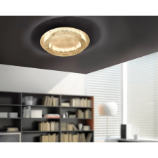 Paul Neuhaus Nevis LED-es mennyezeti lámpa arany átmérő 50 cm világítás