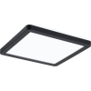 Paulmann 71014 LED Panel Atria Shine mennyezeti lámpa, fekete, 4000K természetes fehér, 900 lm, IP20 (PL71014)