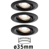 Paulmann 93085 Nova mini LED-es beépíthető lámpa LED 12 W Fekete (matt) (PL93085)