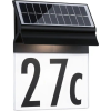 Paulmann 94694 Solar Housenumber Napelemes házszám megvilágítás EEK: G (A - G) Melegfehér Fekete (PL94694)