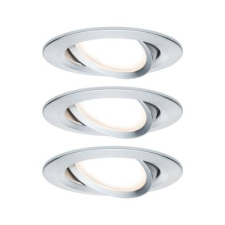 Paulmann Beépíthető lámpa 3 részes készlet LED LED 19.5 W Paulmann 93451 Nova Alumínium (93451) világítás