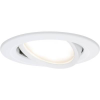 Paulmann Coin Slim 93876 LED-es beépíthető lámpa 6.8 W Melegfehér Fehér (matt) (93876)