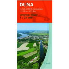 Paulus Duna vízitérkép 4. Duna térkép Paulus Dunaújváros-Gemenci-erdő 1:25 000 2015 térkép
