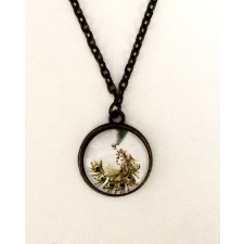  Pávatoll medálos nyaklánc nyaklánc