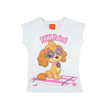 Paw Patrol lányka rövid ujjú póló fehér babapóló, ing