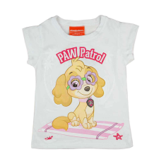 Paw Patrol lányka rövid ujjú póló fehér - 116-os méret gyerek póló