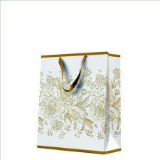 PAW Rose Peonies papír ajándéktáska premium large 26,5x33,5x13cm ajándéktasak